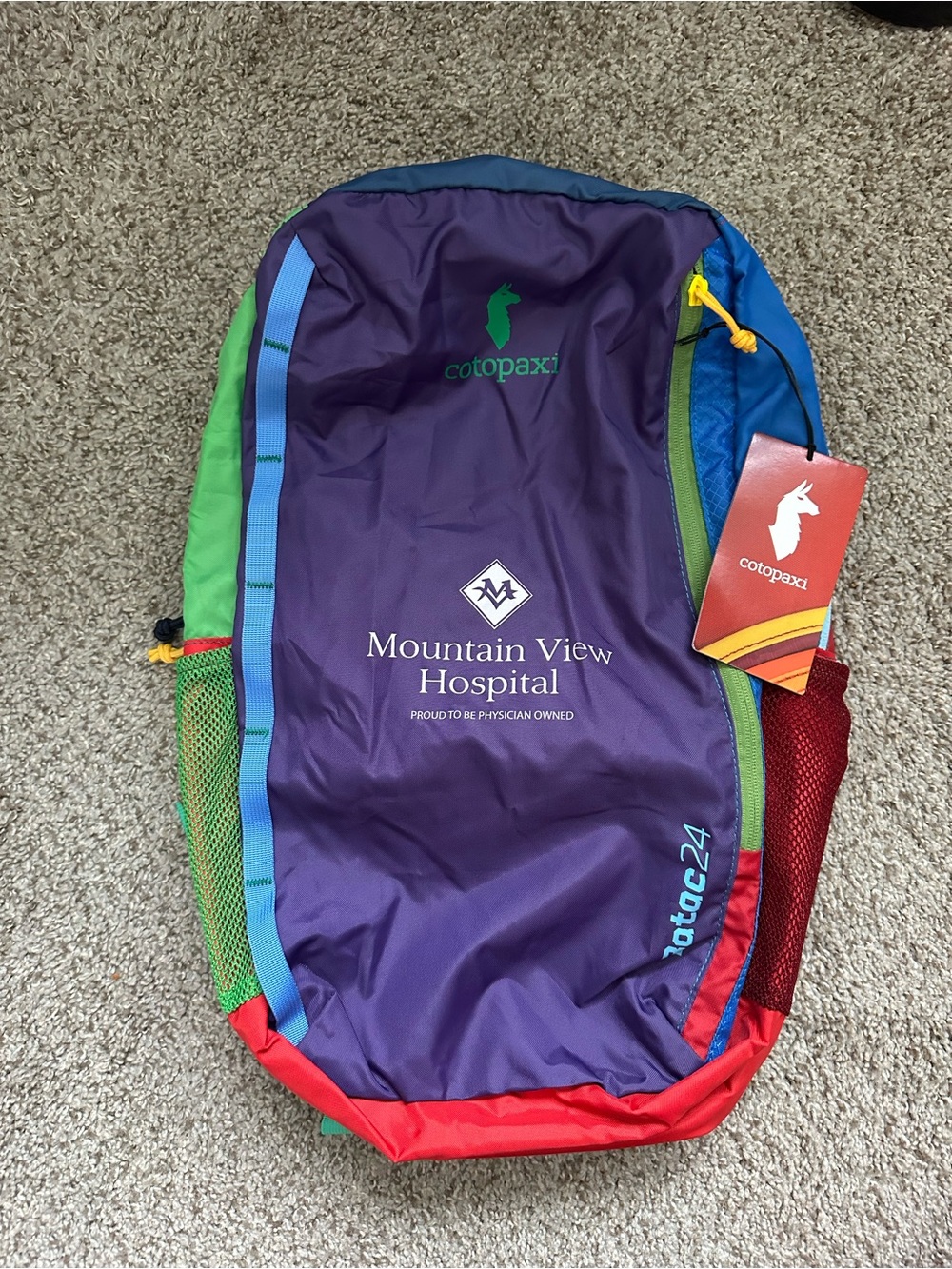 Cotopaxi Del Día Purple Batac 24L Multi-Color Backpack